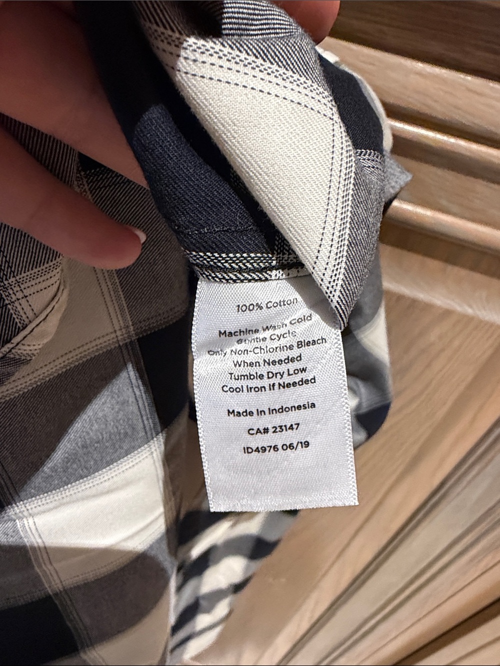 Talbots Plaid Shirt - Picture 7 of 8